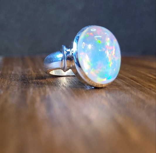 Ethiopian Opal Ring