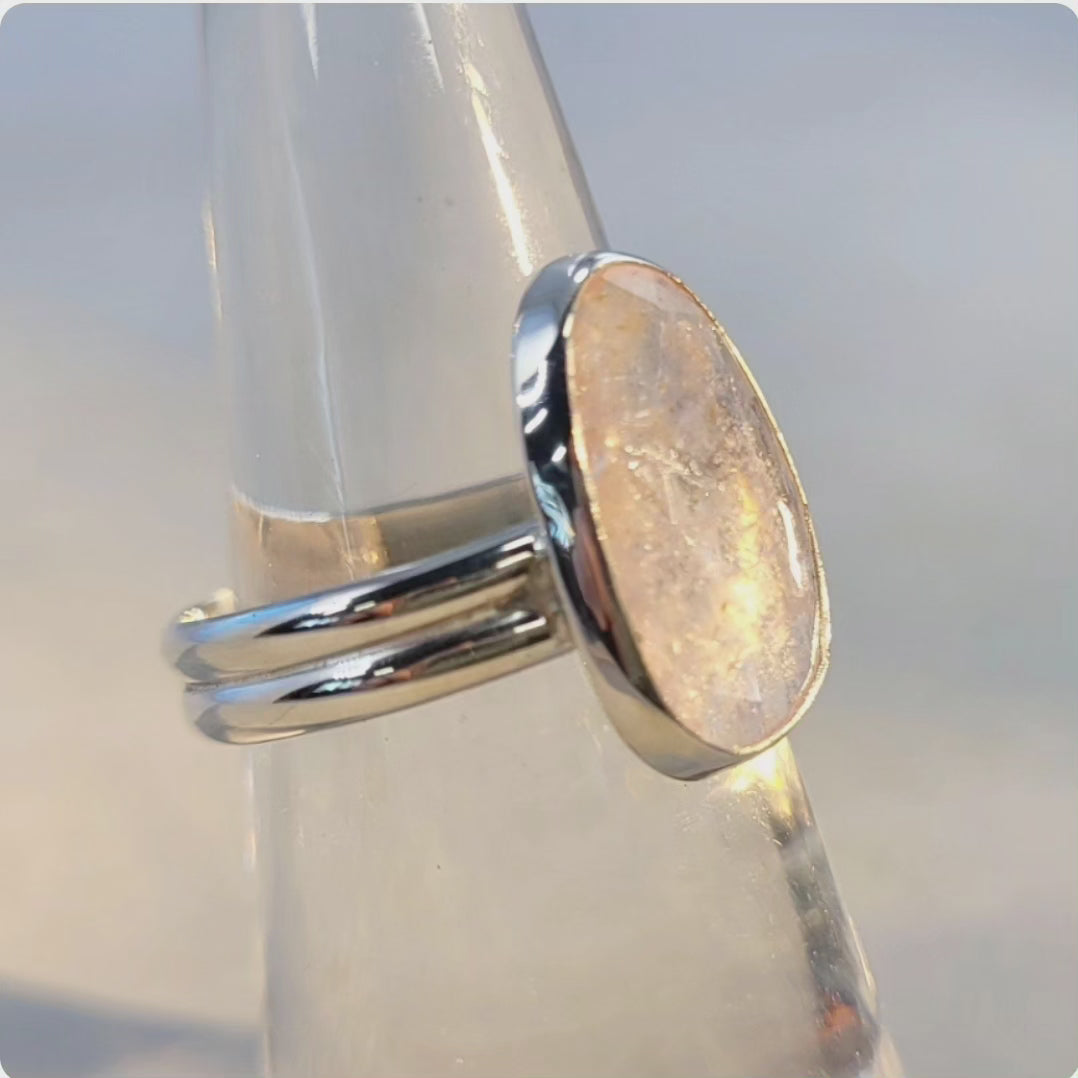 Morganite Ring