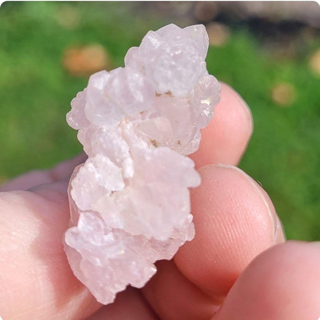 Naturally Terminated Rose Quartz