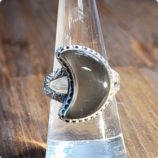 Crescent Moon Ring
