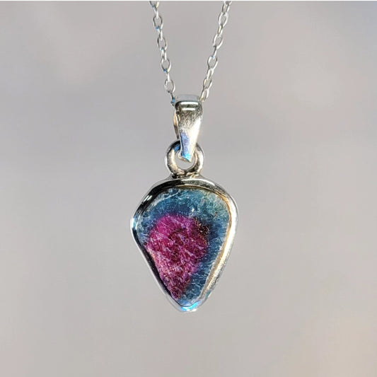 Ruby in Kyanite Pendant