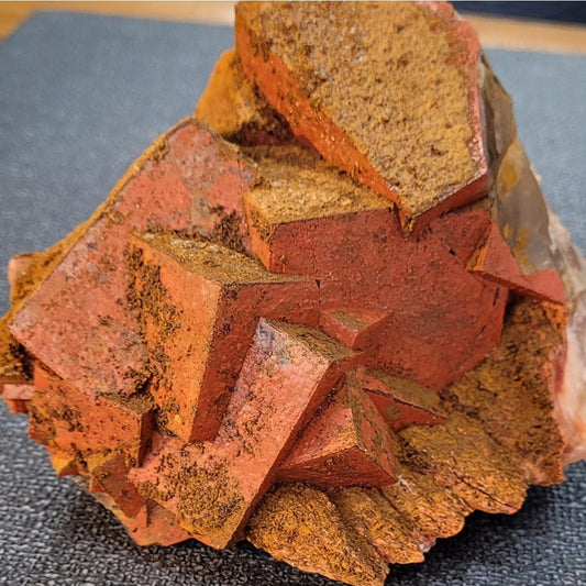 Hematite Coated Fluorite