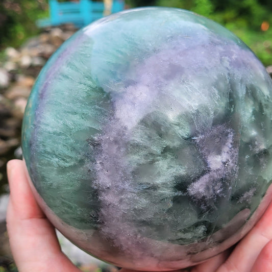 Large Fluorite Sphere