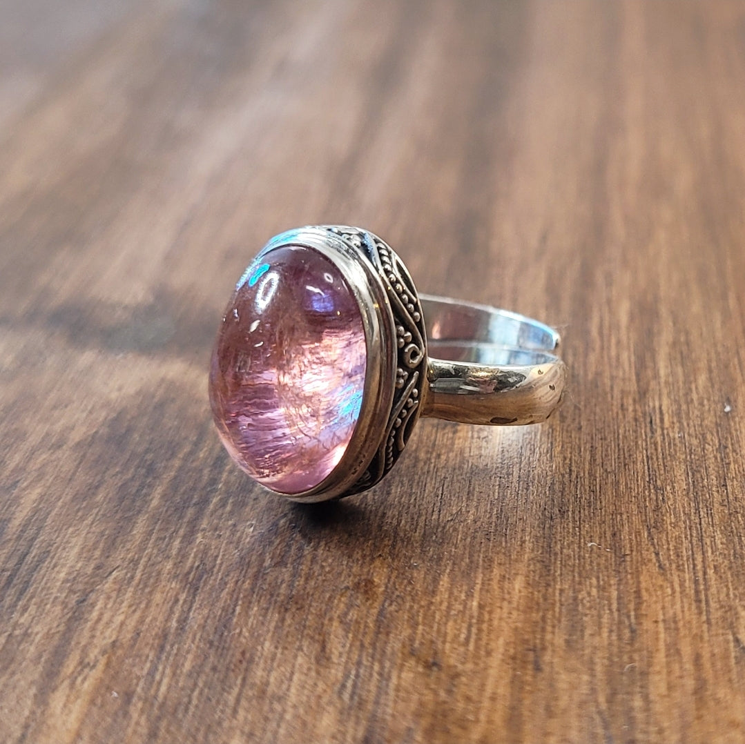 Rubellite Tourmaline Ring