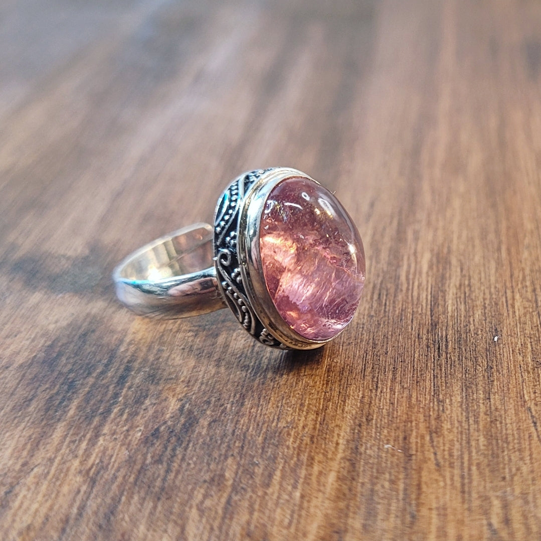 Rubellite Tourmaline Ring
