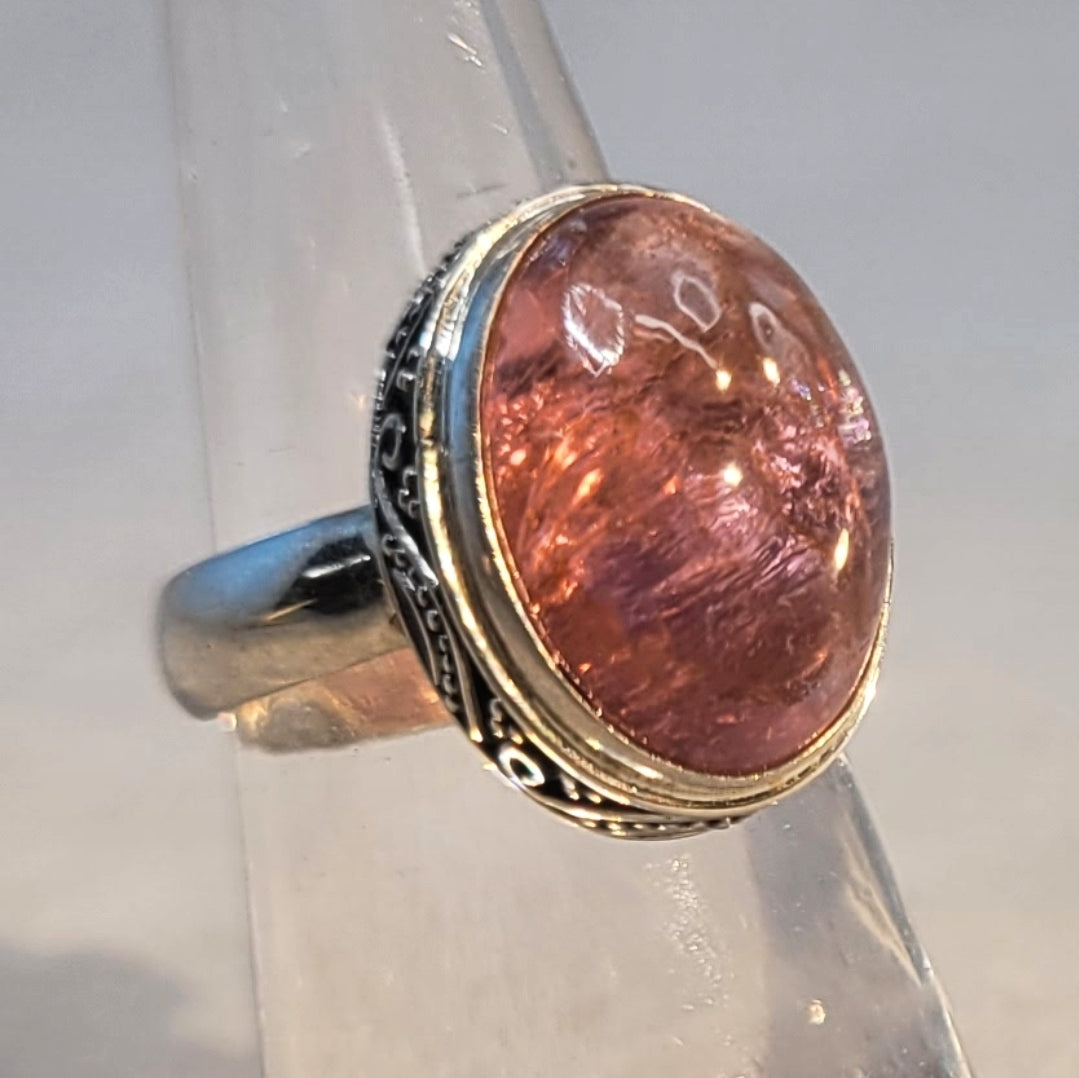 Rubellite Tourmaline Ring