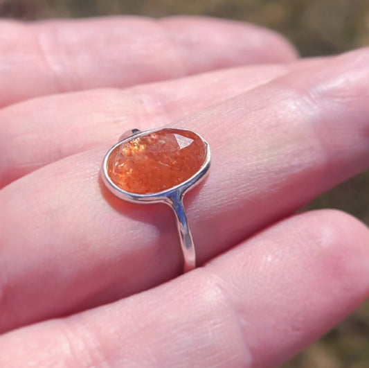 Sunstone Ring