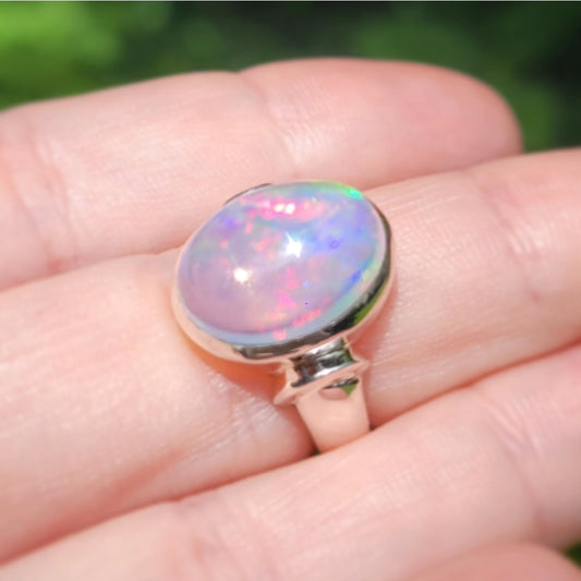 Ethiopian Opal Ring