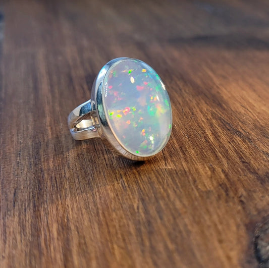 Ethiopian Opal Ring