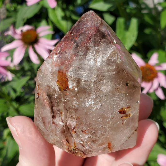 Included quartz point