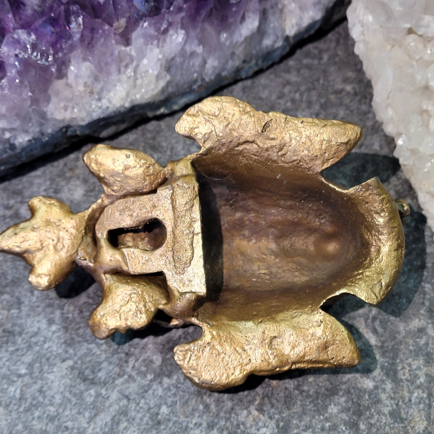 Solid Brass Ganesha Wall Hanging