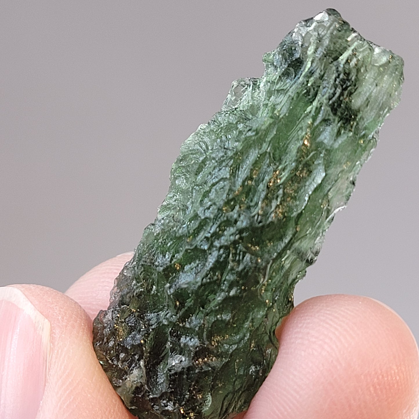 Maly Chlum Moldavite Specimen
