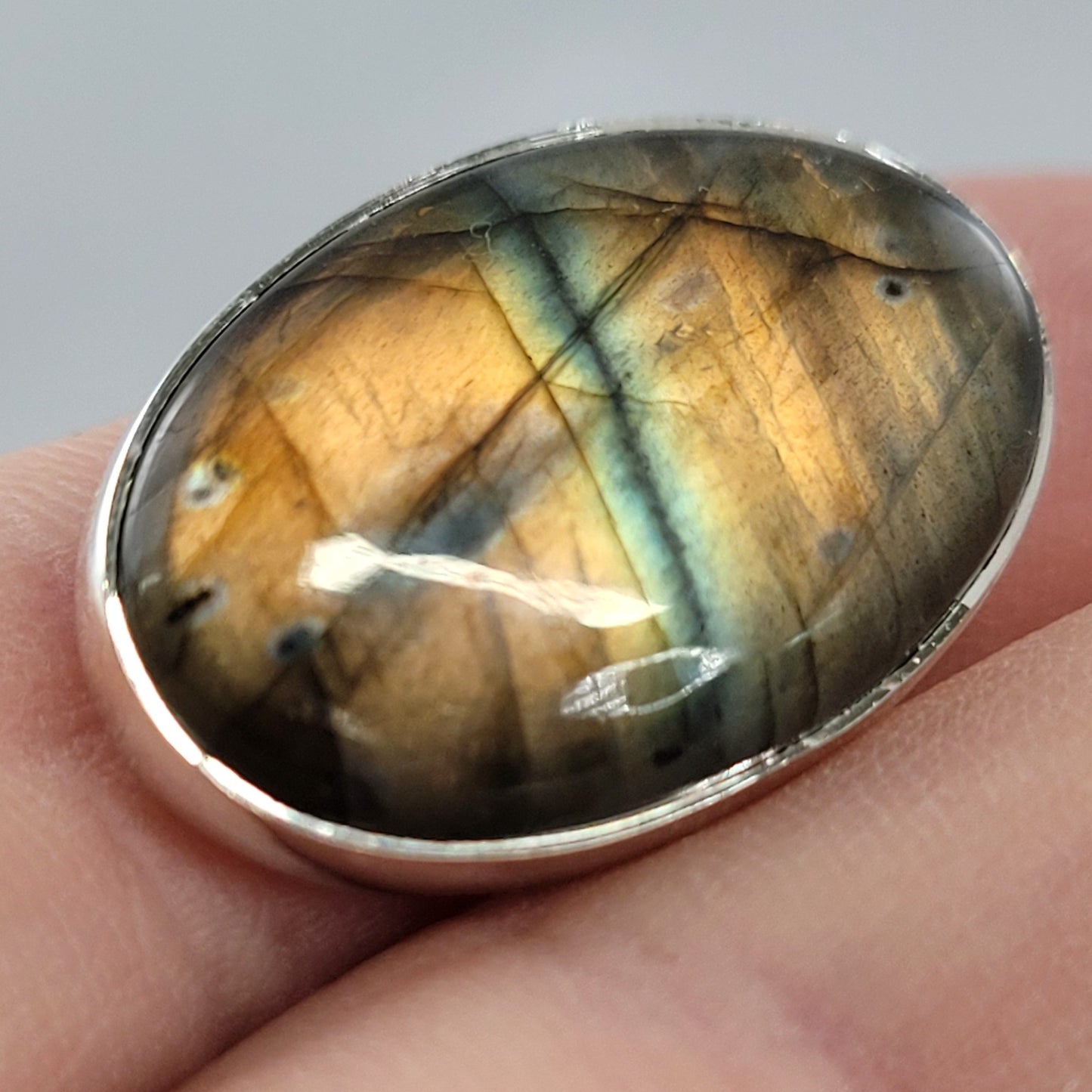 Labradorite Ring