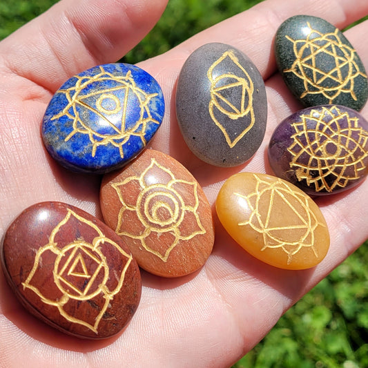 Seven Stone Chakra Healing Set