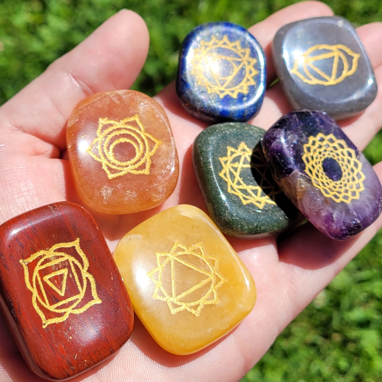 Seven Stone Chakra Healing Set