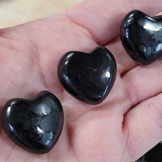 Shungite Heart
