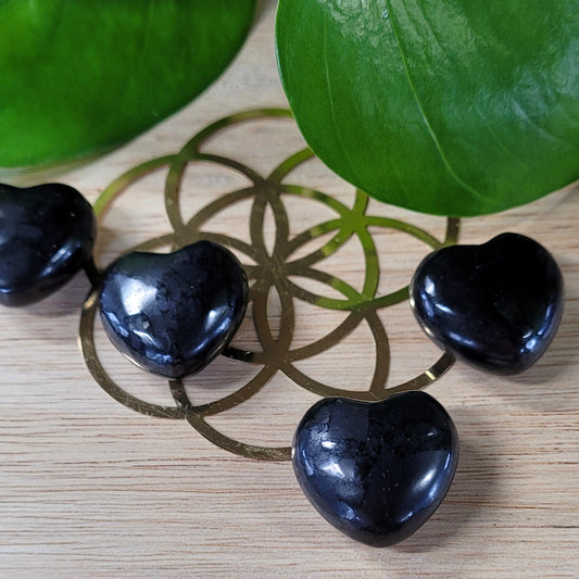 Shungite Heart