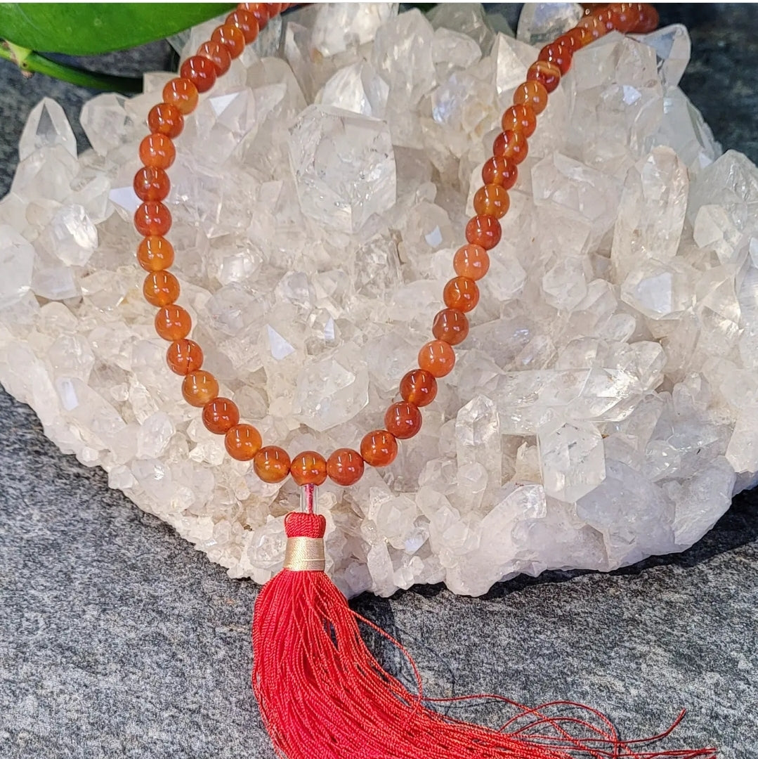 Carnelian Mala