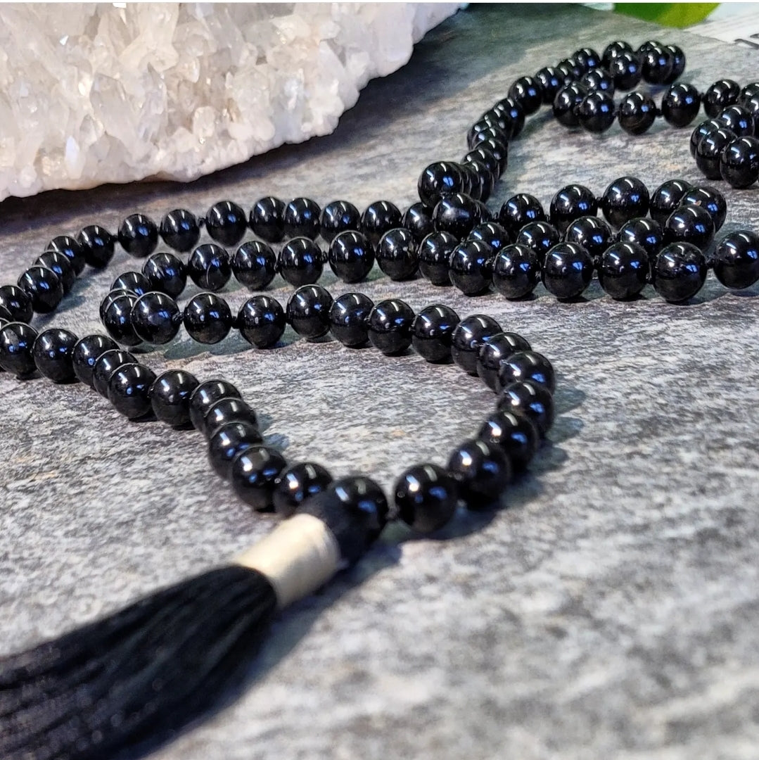 Black Tourmaline Mala