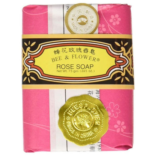 Bee & Flower Rose Soap