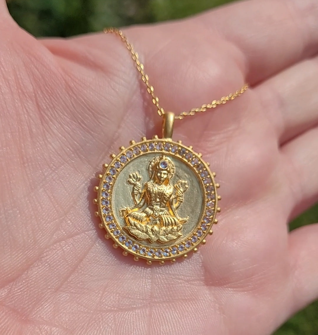Lakshmi abundance necklace