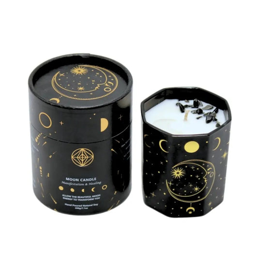 Crystal Moon Phase Candle