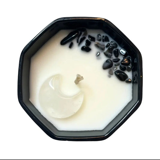 Crystal Moon Phase Candle