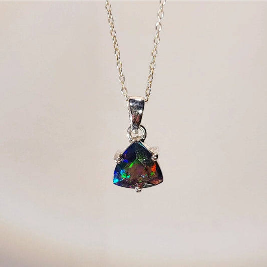 Black Opal Pendant