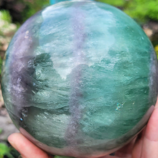 Large Fluorite Sphere