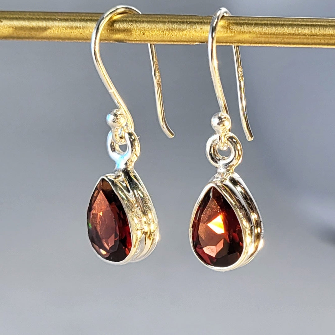 The Perfect Garnet Earrings