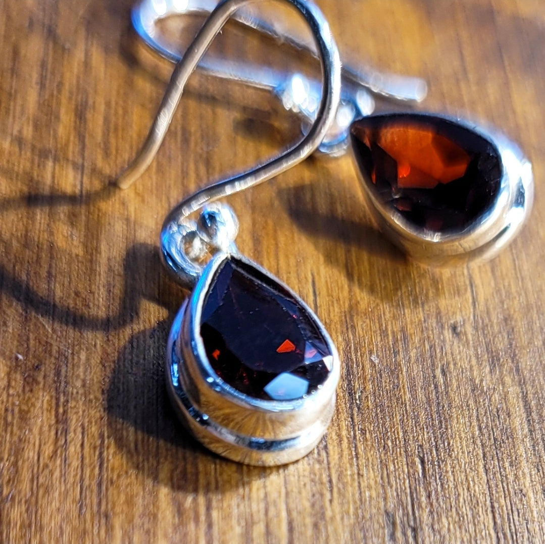 The Perfect Garnet Earrings