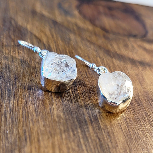 The Perfect Herkimer Diamond Earrings