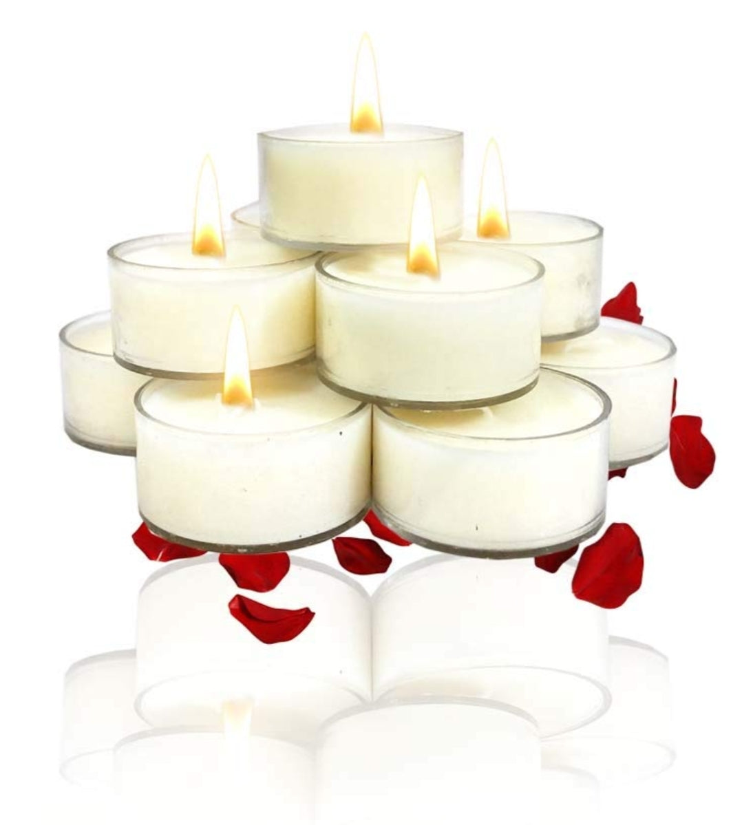 Satya Rose tea light candles