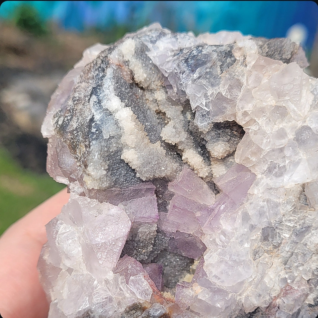 Pink Fluorite Specimen