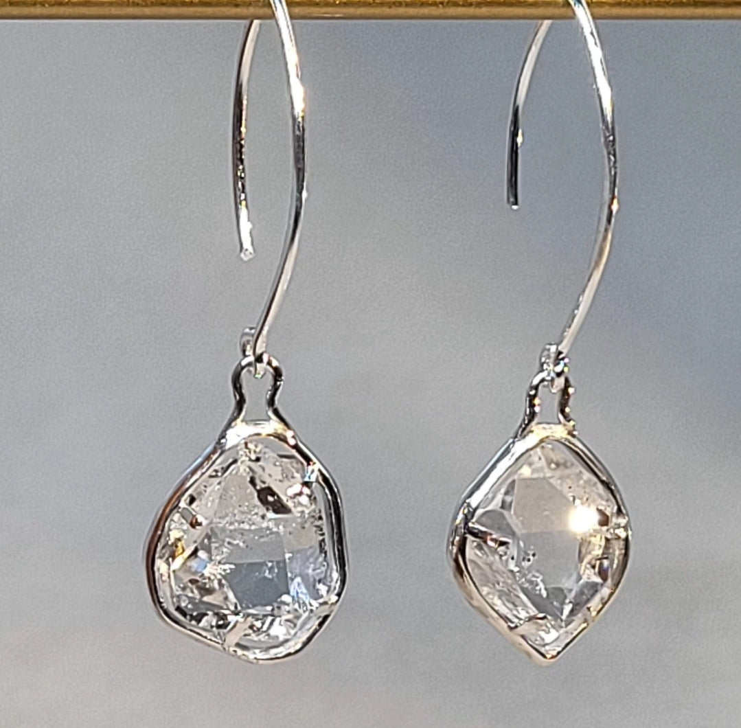 Herkimer Diamond in Sterling