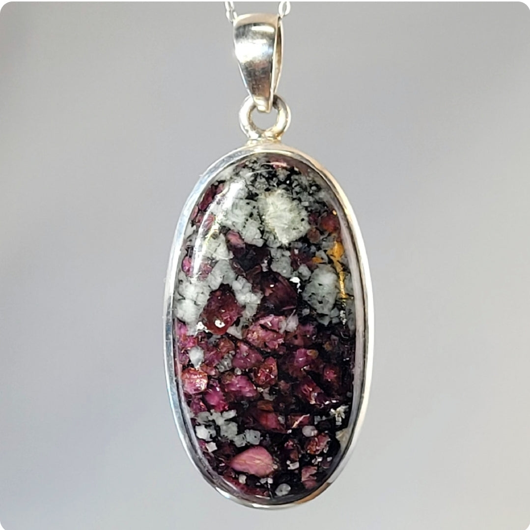Eudialyte Pendant