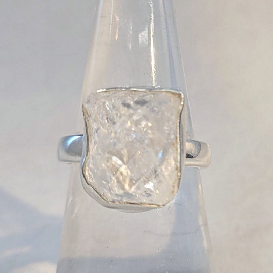 Herkimer Diamond Sterling Silver Ring