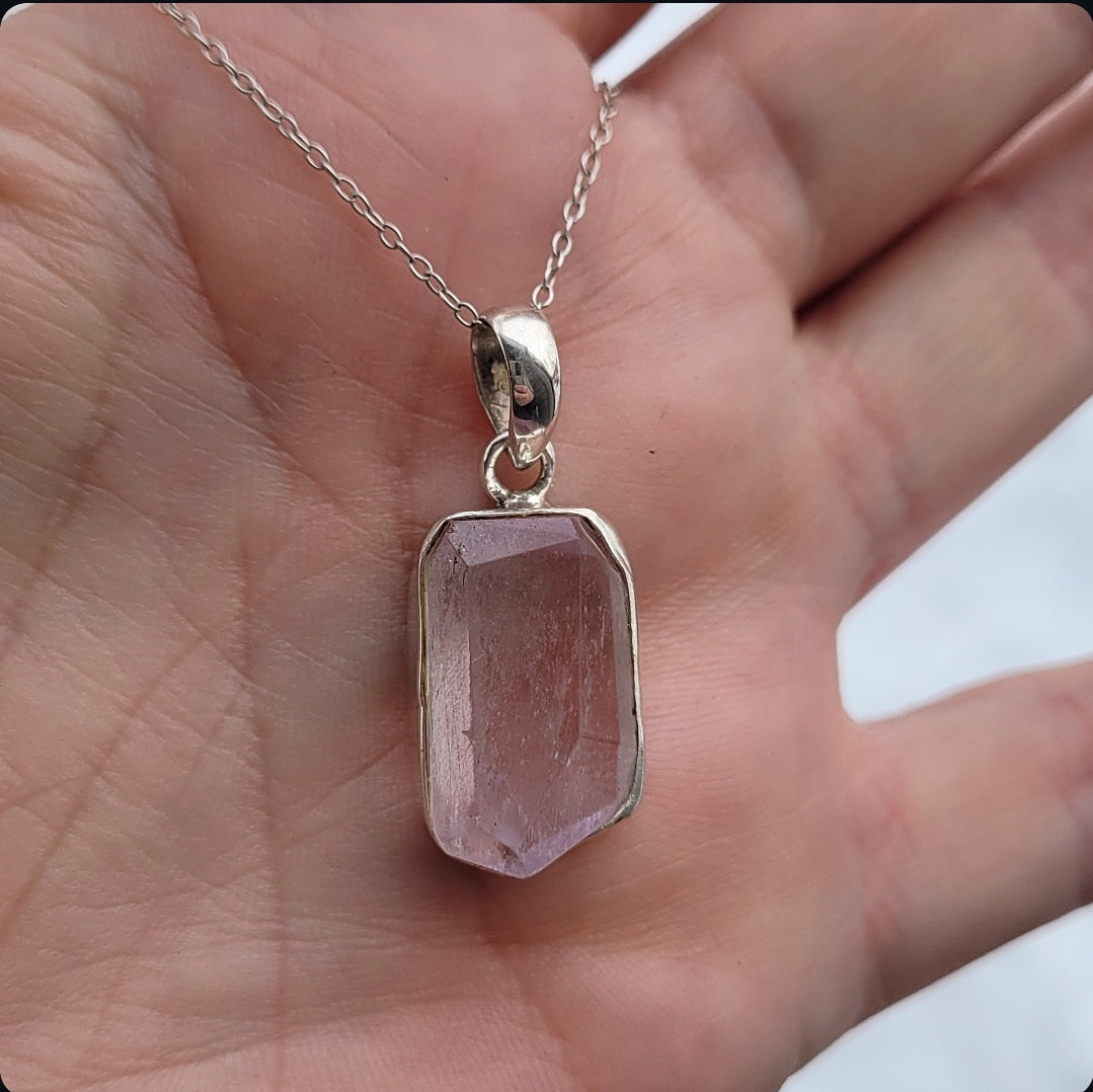 Kunzite Pendant