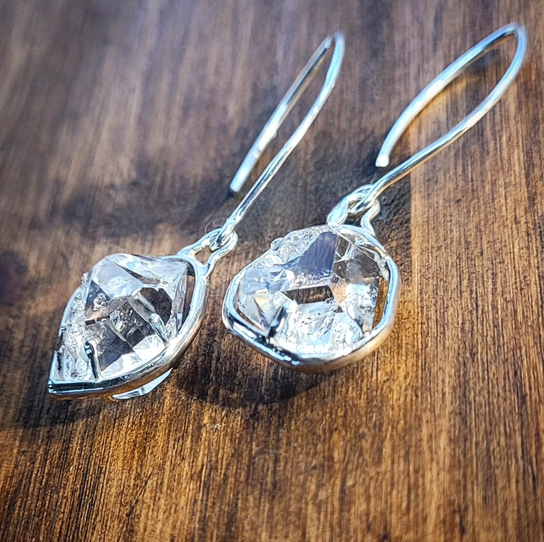 Herkimer Diamond in Sterling
