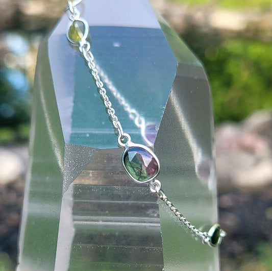 Multi-color Tourmaline Bracelet