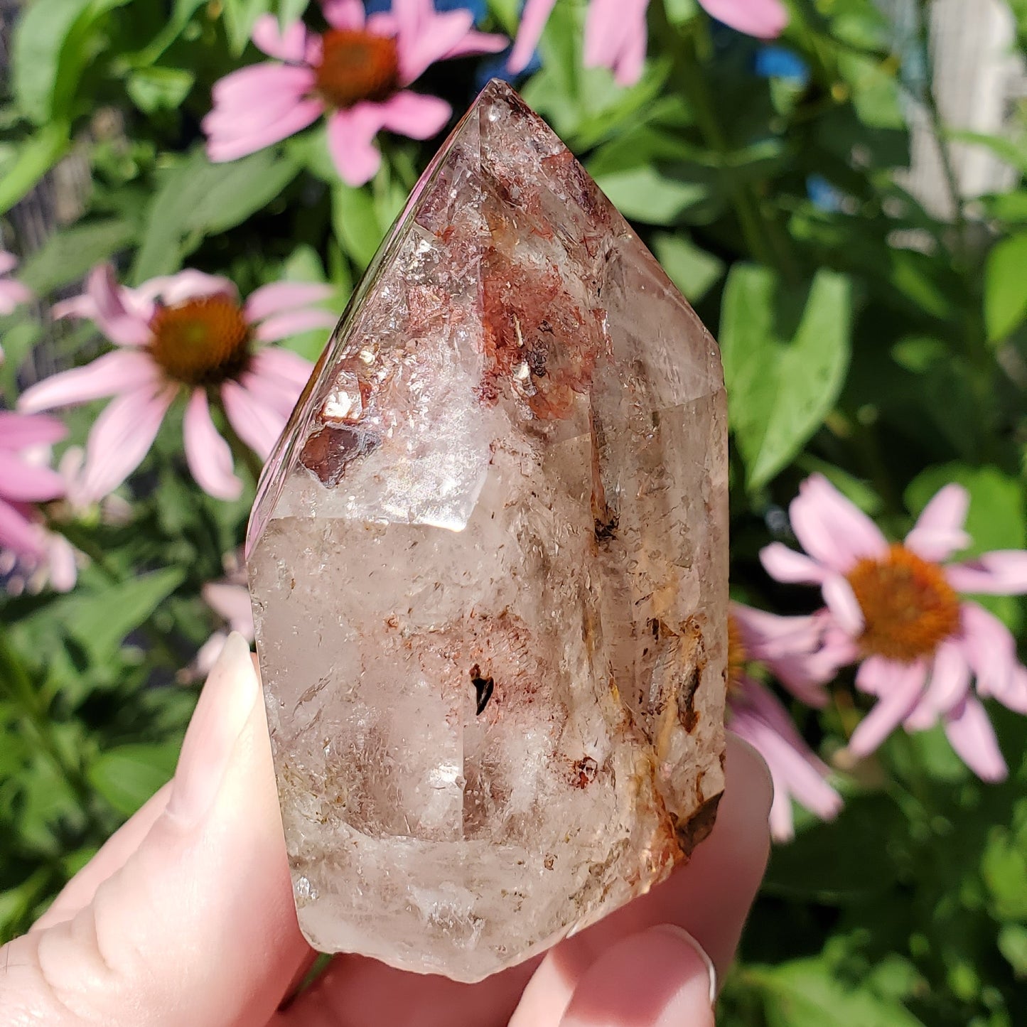 Included quartz point