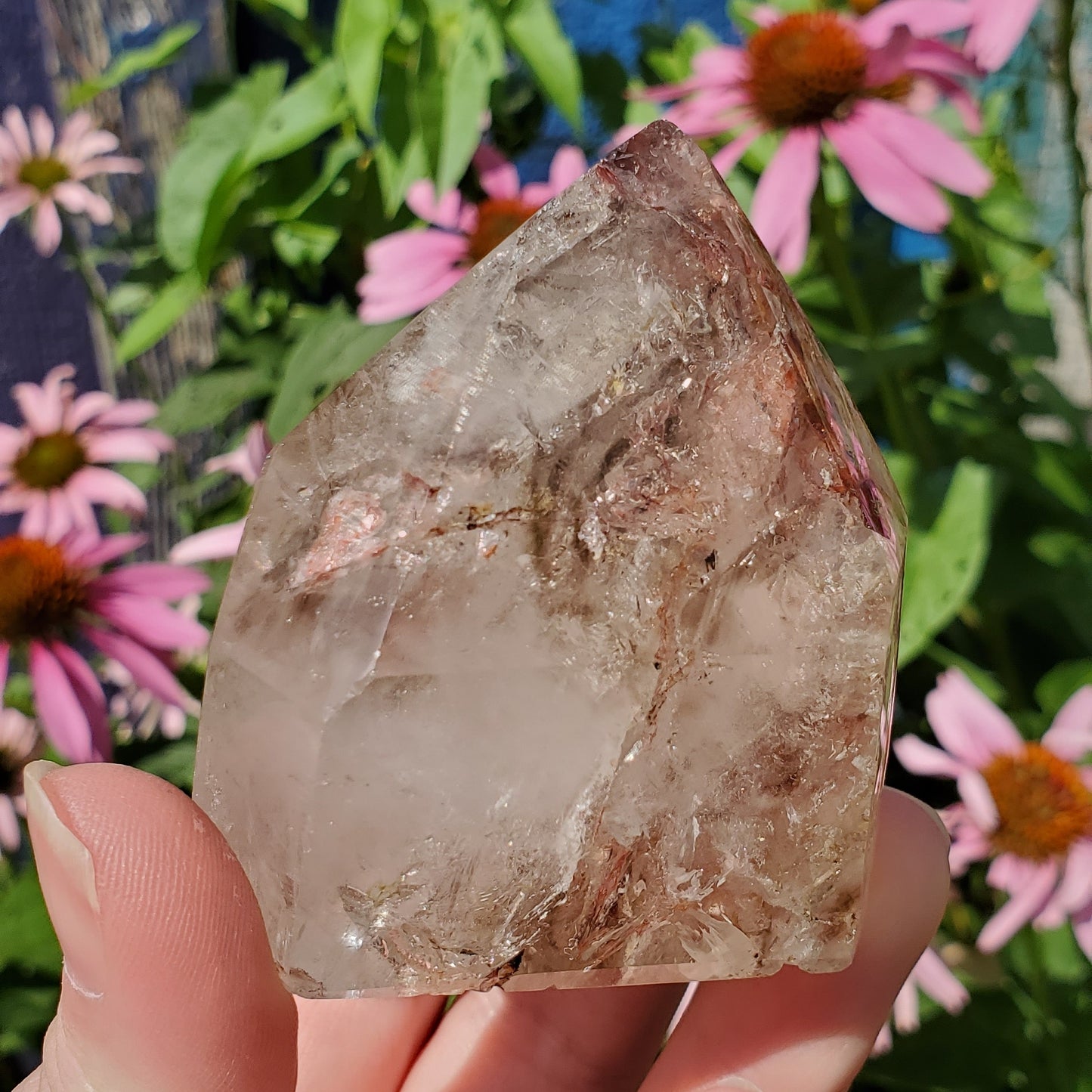 Included quartz point