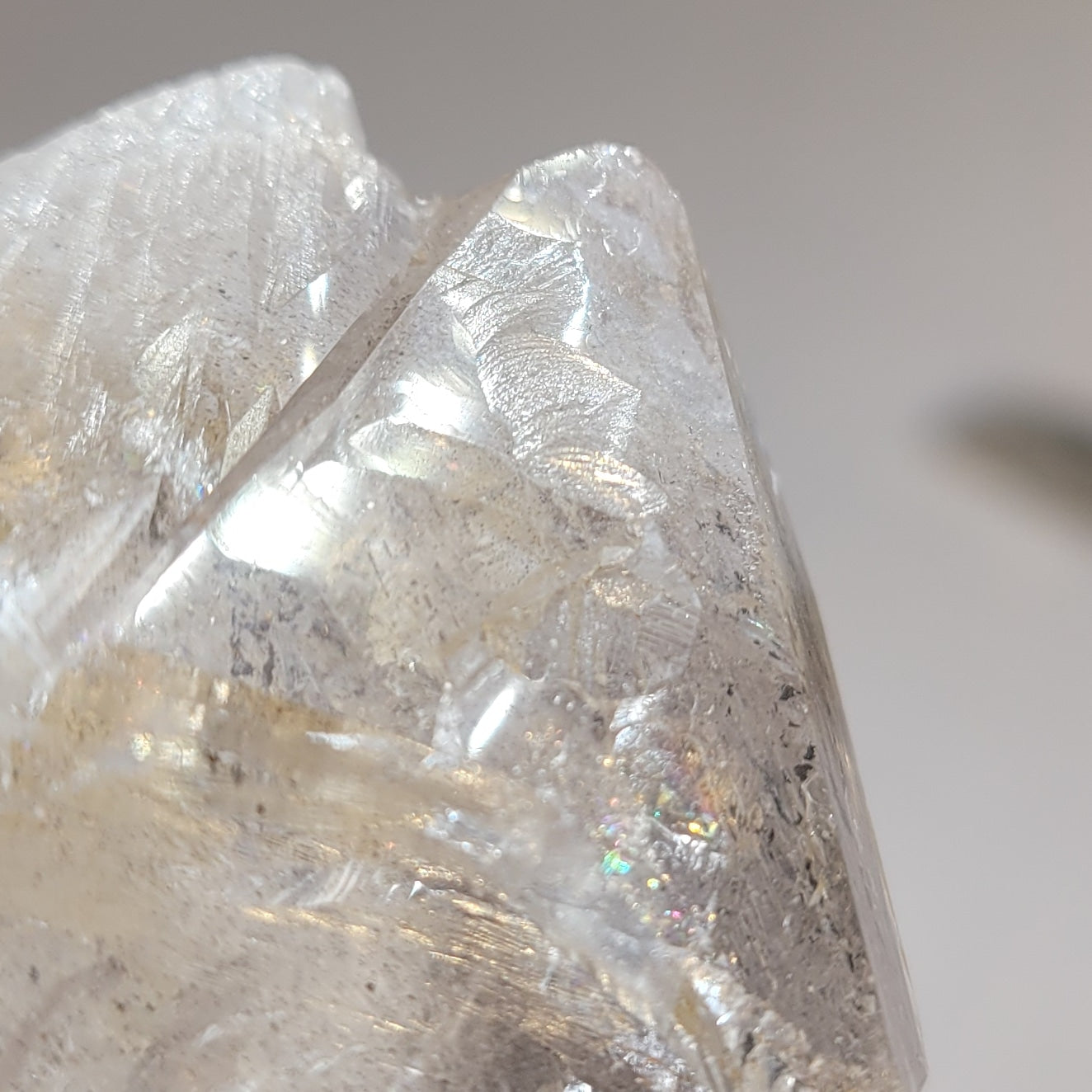 Enhydro Skeletal Herkimer-Style Quartz