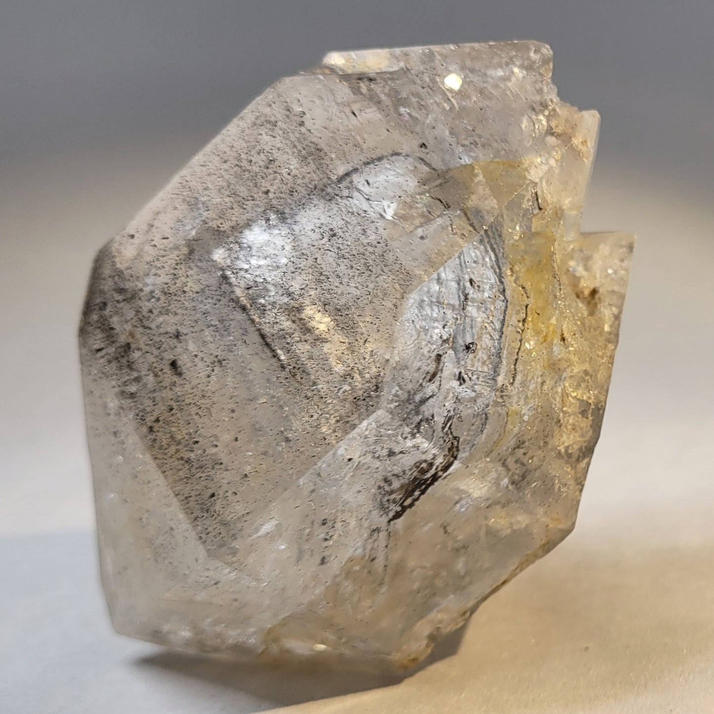 Enhydro Skeletal Herkimer-Style Quartz