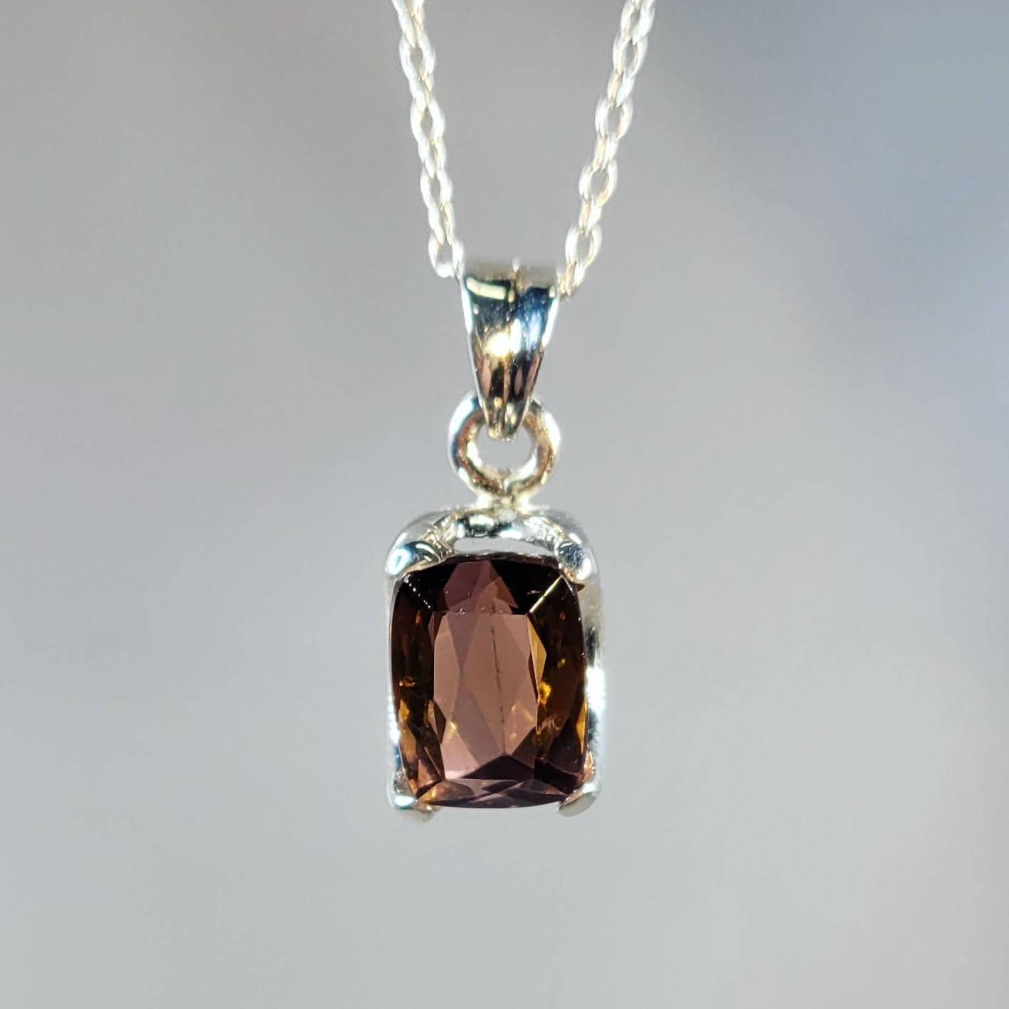 Pink Tourmaline Pendant