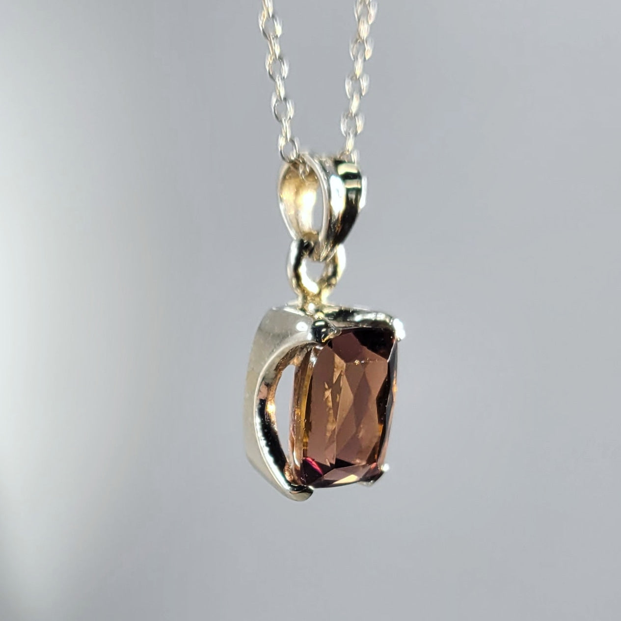 Pink Tourmaline Pendant