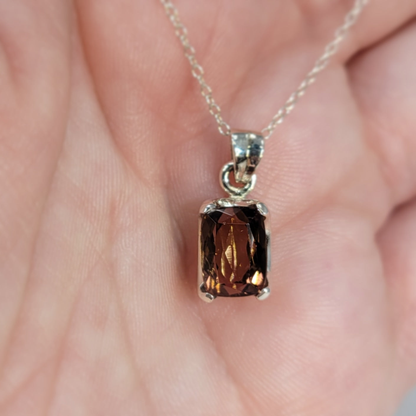 Pink Tourmaline Pendant