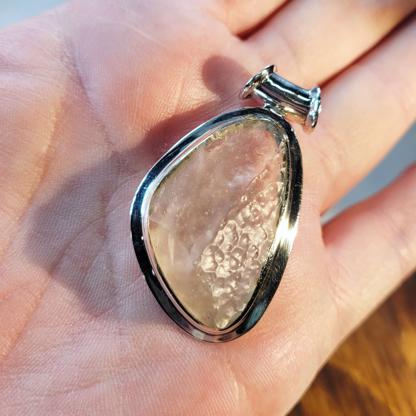 Libyan Desert Glass Pendant