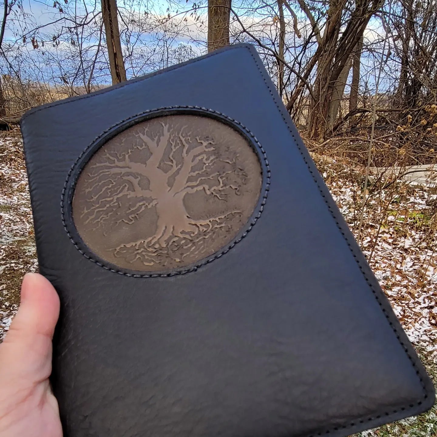 Tree of Life Leather Journal